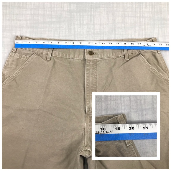 Vintage Carhartt Mens Size 42 Carpenter Shorts - Picture 8 of 15